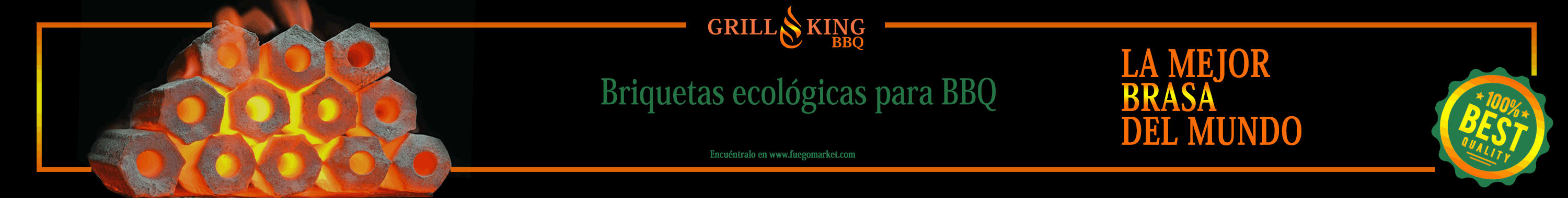 CARBÓN ECOLÓGICO GRILL-KING